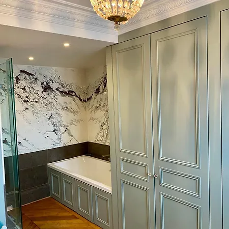 Luxury Marais With Authentic Parisian Flair Appartamento *